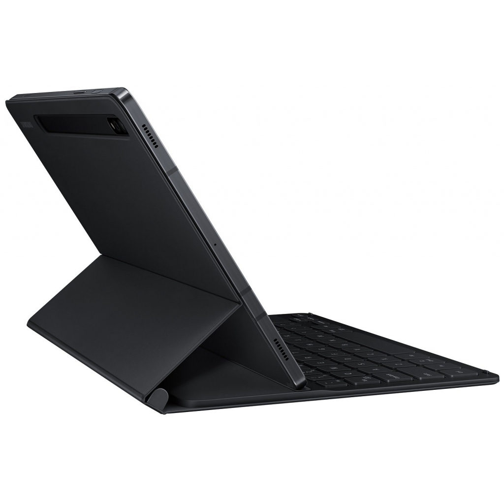 Чехол для планшета Samsung Book Cover Keyboard Slim Galaxy Tab S7 (T875) Black (EF-DT630BBRGRU) изображение 7