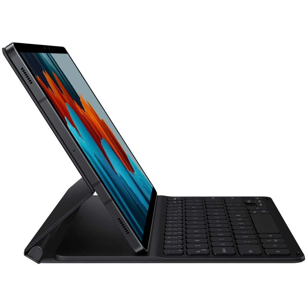 Чехол для планшета Samsung Book Cover Keyboard Slim Galaxy Tab S7 (T875) Black (EF-DT630BBRGRU) изображение 8