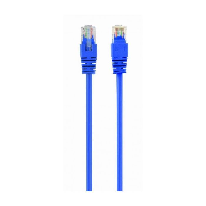 Патч-корд 5м UTP cat 6 CCA blue Cablexpert (PP6U-5M/B)