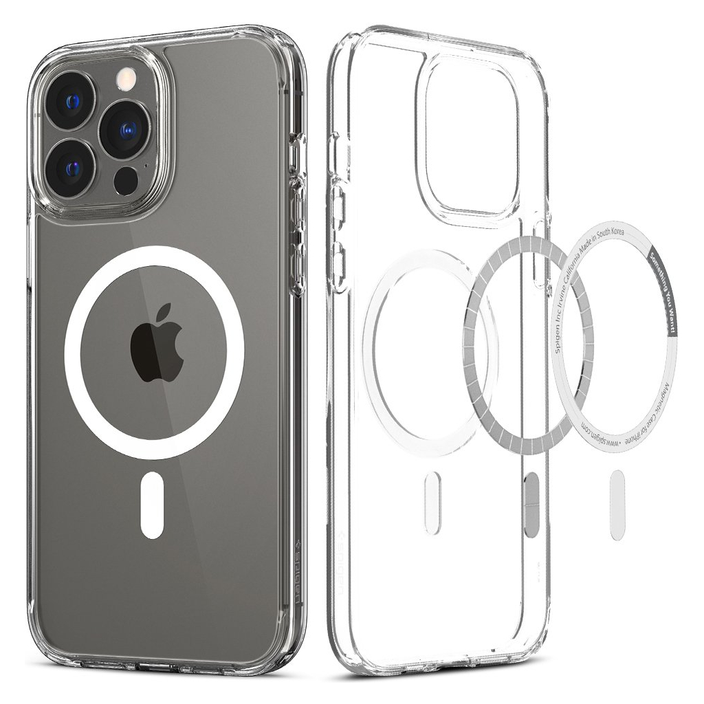 Чохол до мобільного телефона Spigen Apple Iphone 13 Pro Ultra Hybrid Mag Safe, White (ACS03267) зображення 9