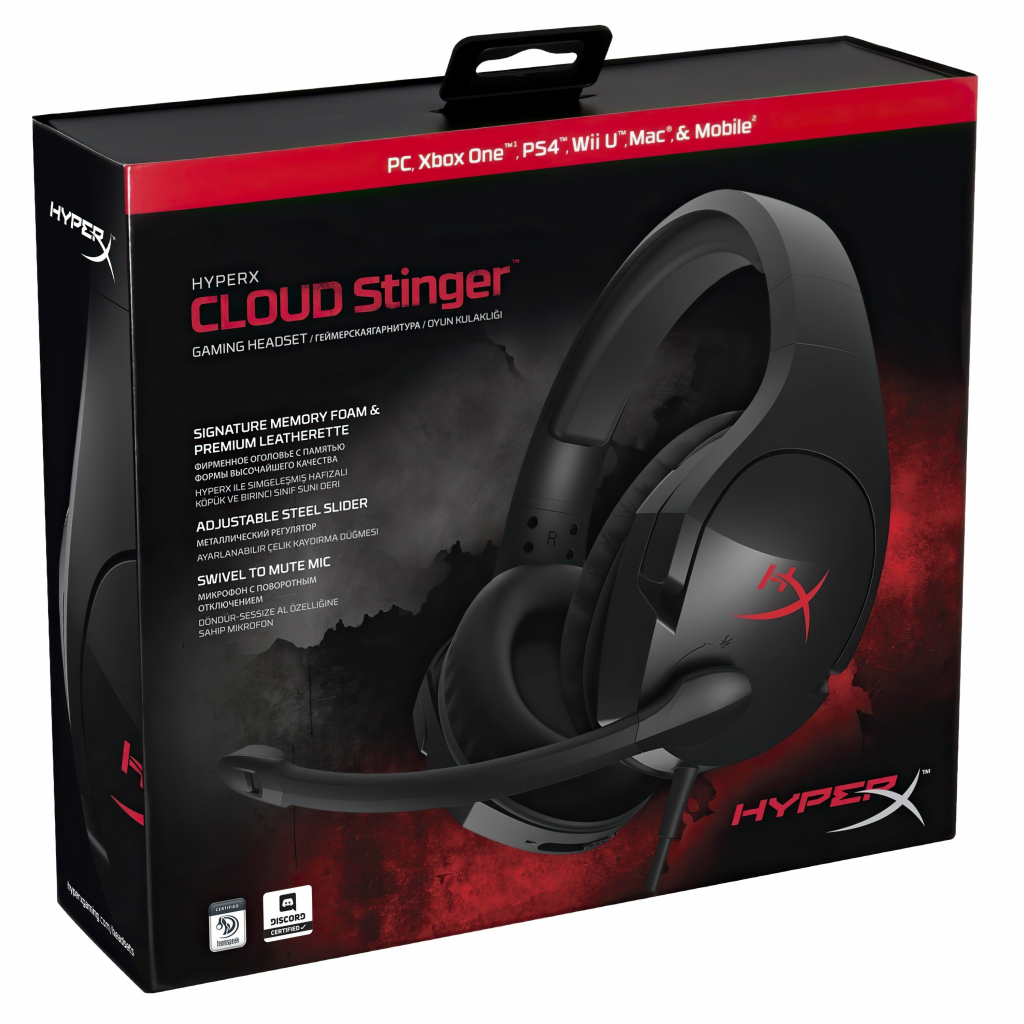 Навушники HyperX Cloud Stinger Black (4P5L7AX) зображення 8