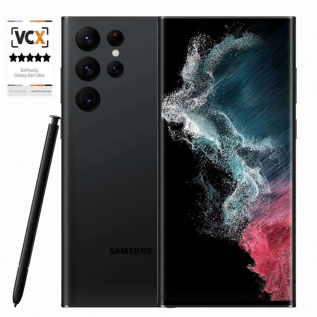 Мобільний телефон Samsung Galaxy S22 Ultra 5G 12/512Gb Black (SM-S908BZKHSEK)