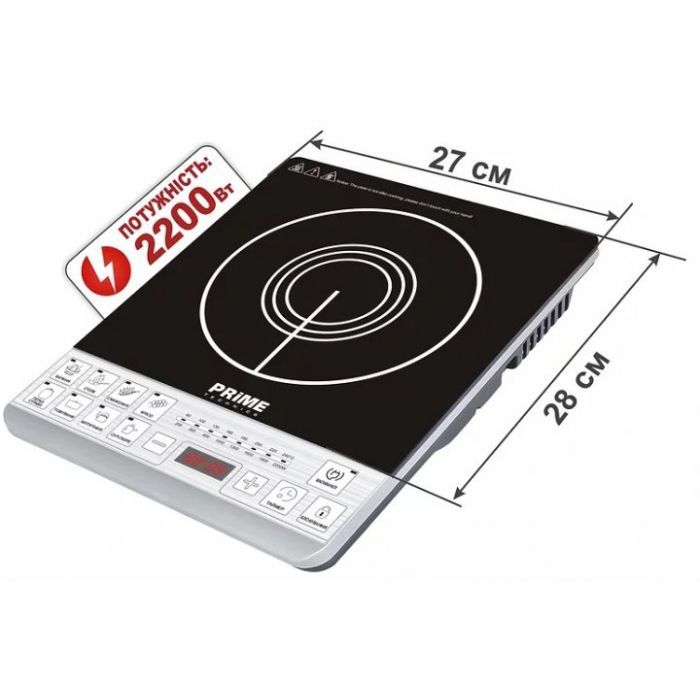Настольная плита PRIME Technics PIC 2215 GB изображение 2