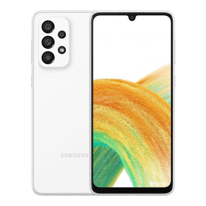Мобильный телефон Samsung Galaxy A33 5G 6/128Gb White (SM-A336BZWGSEK)