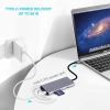 Концентратор Dynamode USB3.1 Type-C to HDMI, 3хUSB3.0, RJ45, USB Type-C Female, SD (Dock-USB-TypeC-HDMI-USB3.0-RJ45) зображення 3