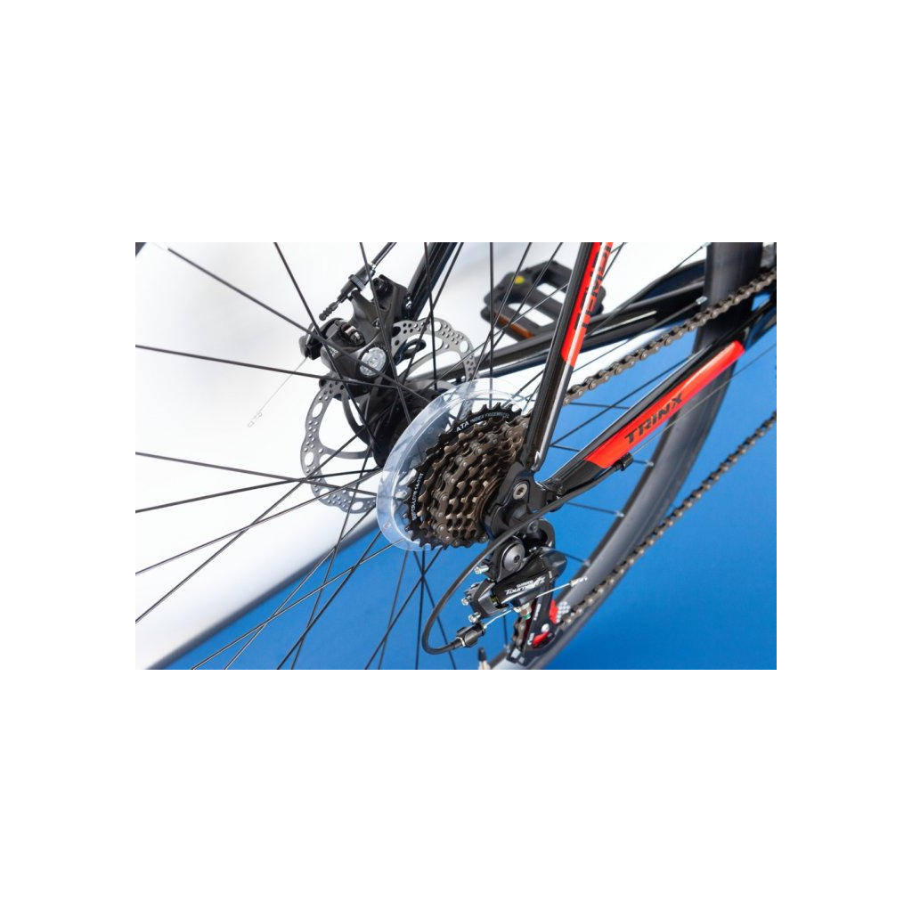 Велосипед Trinx Tempo 2.1 700C 50 см Black-Red-White (Tempo2.1(50)BRW) зображення 5