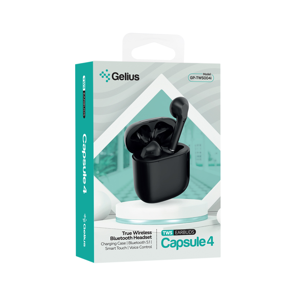 Навушники Gelius Pro Capsule 4 GP-TWS-004i Black (00000089891) зображення 5