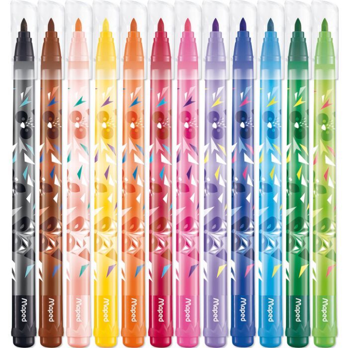 Фломастеры Maped MINI CUTE 12 цветов (MP.845404) изображение 2
