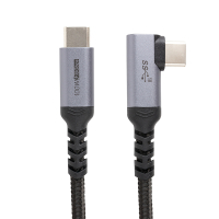 Фото - Кабель Power Plant Дата  USB-C to USB-C 1.0m 10Gbps, 100W, 20V/ 5A, 4K/ 60HZ angel USB3 