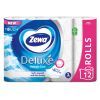 Туалетная бумага Zewa Deluxe белая 3 слоя 12 рулонов (7322540989779) изображение 2