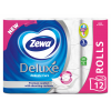 Туалетная бумага Zewa Deluxe белая 3 слоя 12 рулонов (7322540989779)