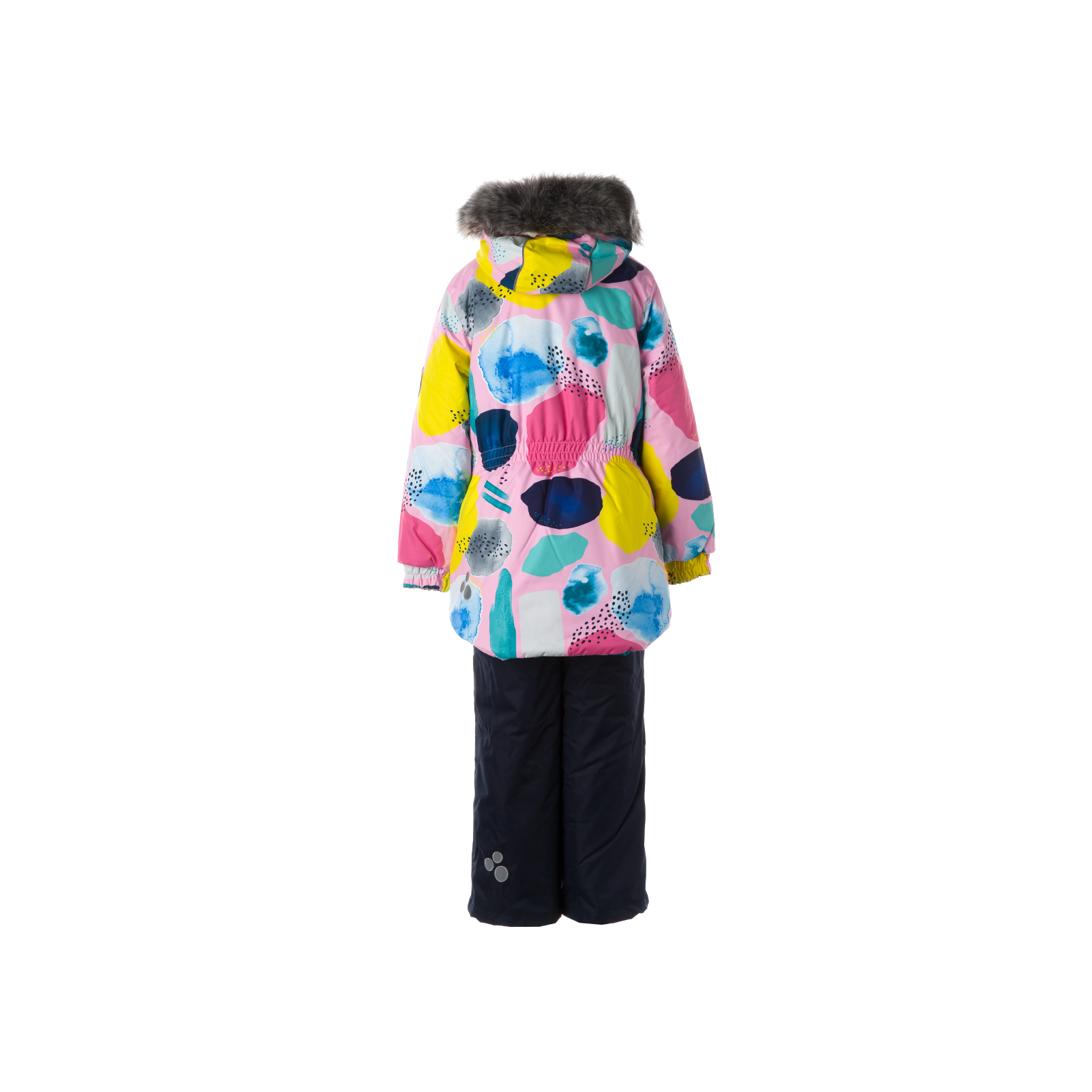 Комплект верхней одежды Huppa RENELY 2 41850230 cветло-розовый с принтом/тёмно-синий 116 (4741468978161) изображение 2