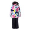 Комплект верхнього одягу Huppa RENELY 2 41850230 світло-рожевий з принтом/темно-синій 110 (4741468978154)