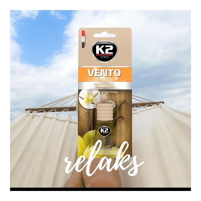 Ароматизатор для автомобиля K2 VINCI VENTO VANILLA 8ML (V457) изображение 8