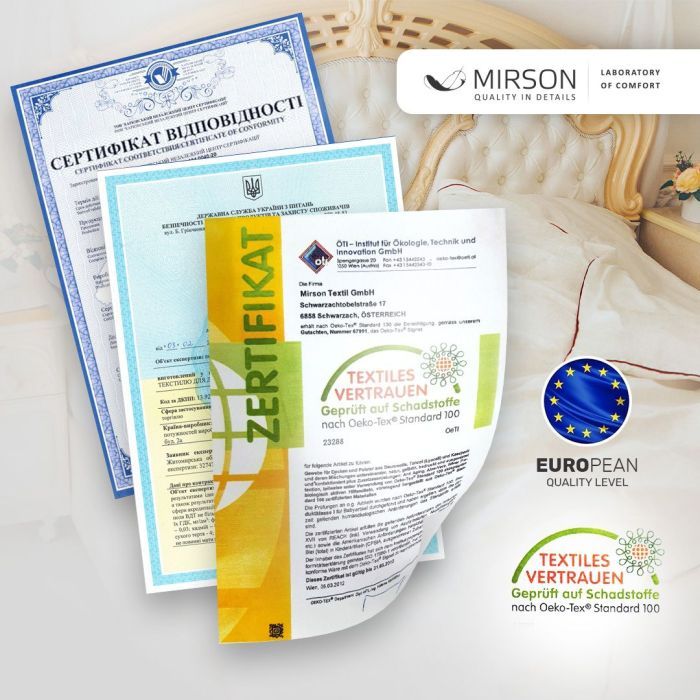 Ковдра MirSon бавовняна 095 зима 110х140 см (2200000015181) зображення 8