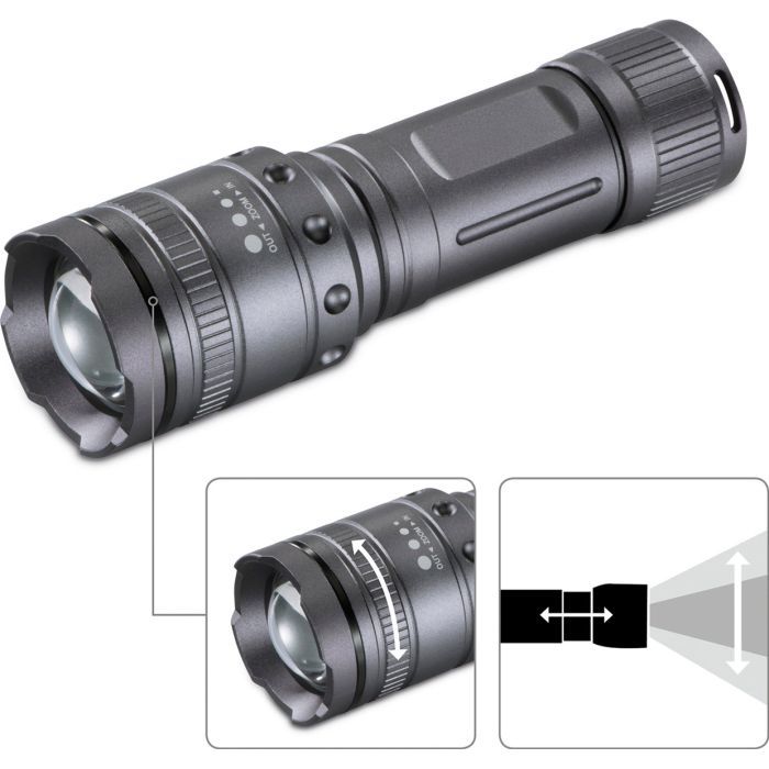Фонарь Hama Ultra Pro LED Torch L1000 Black (00185801) изображение 2