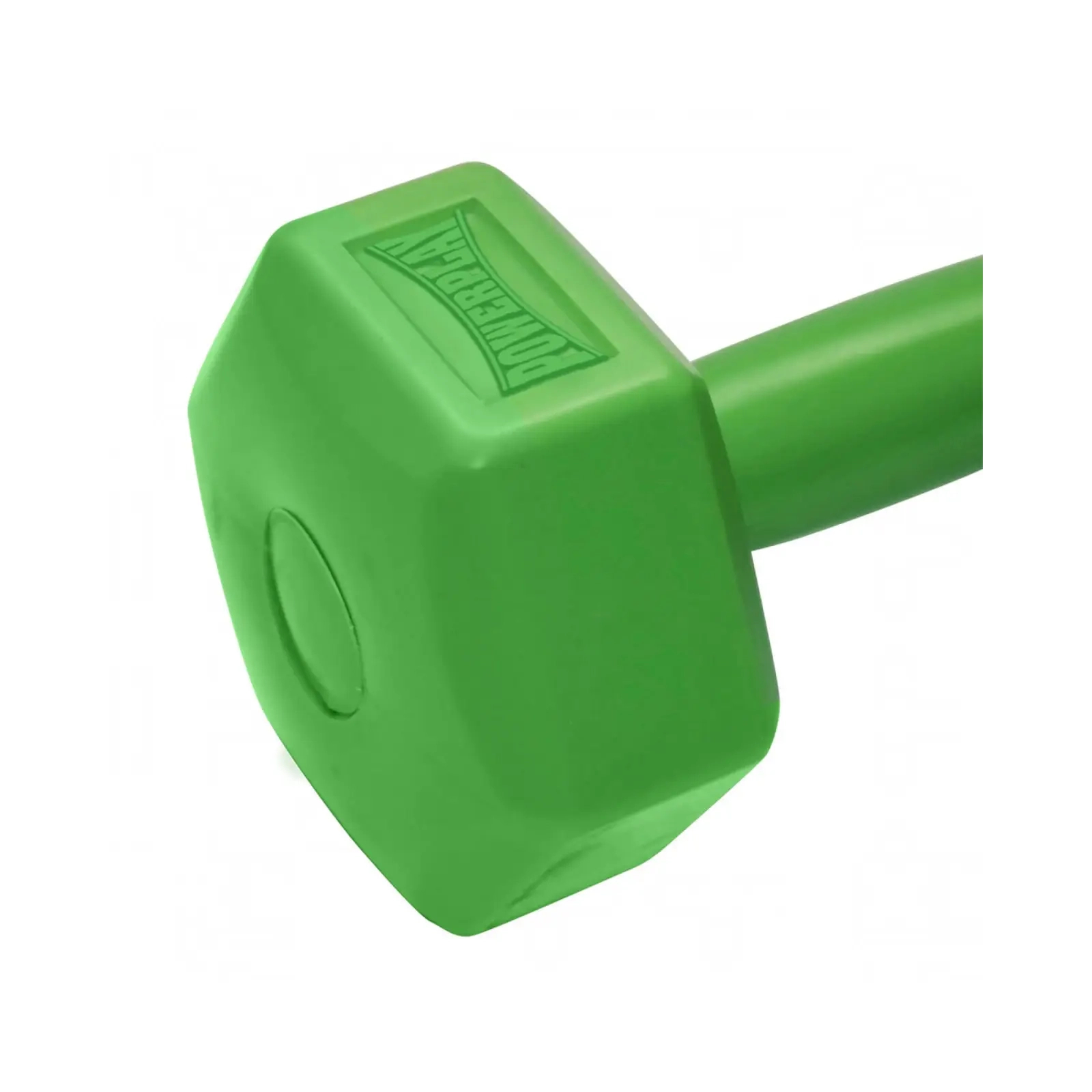 Гантель PowerPlay 4124 Hercules 2 кг Green (PP_4124_2kg) изображение 3