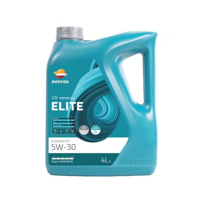 Моторна олива REPSOL ELITE EVOLUTION C2 5W-30 4л (RPP0052IGB)