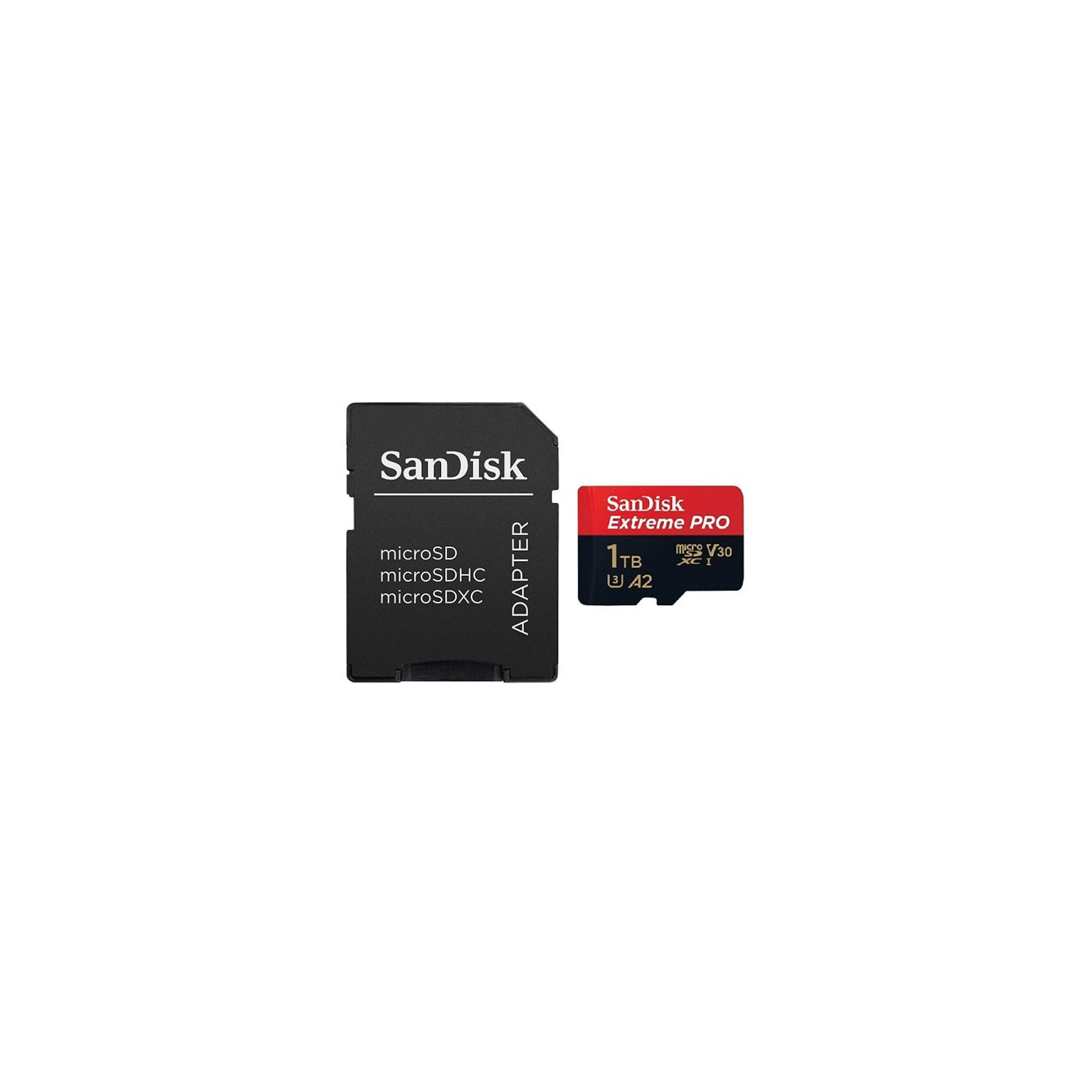 Карта памяти SanDisk 512 GB microSDXC UHS-I U3 Extreme Pro+SD Adapter (SDSQXCD-512G-GN6MA)