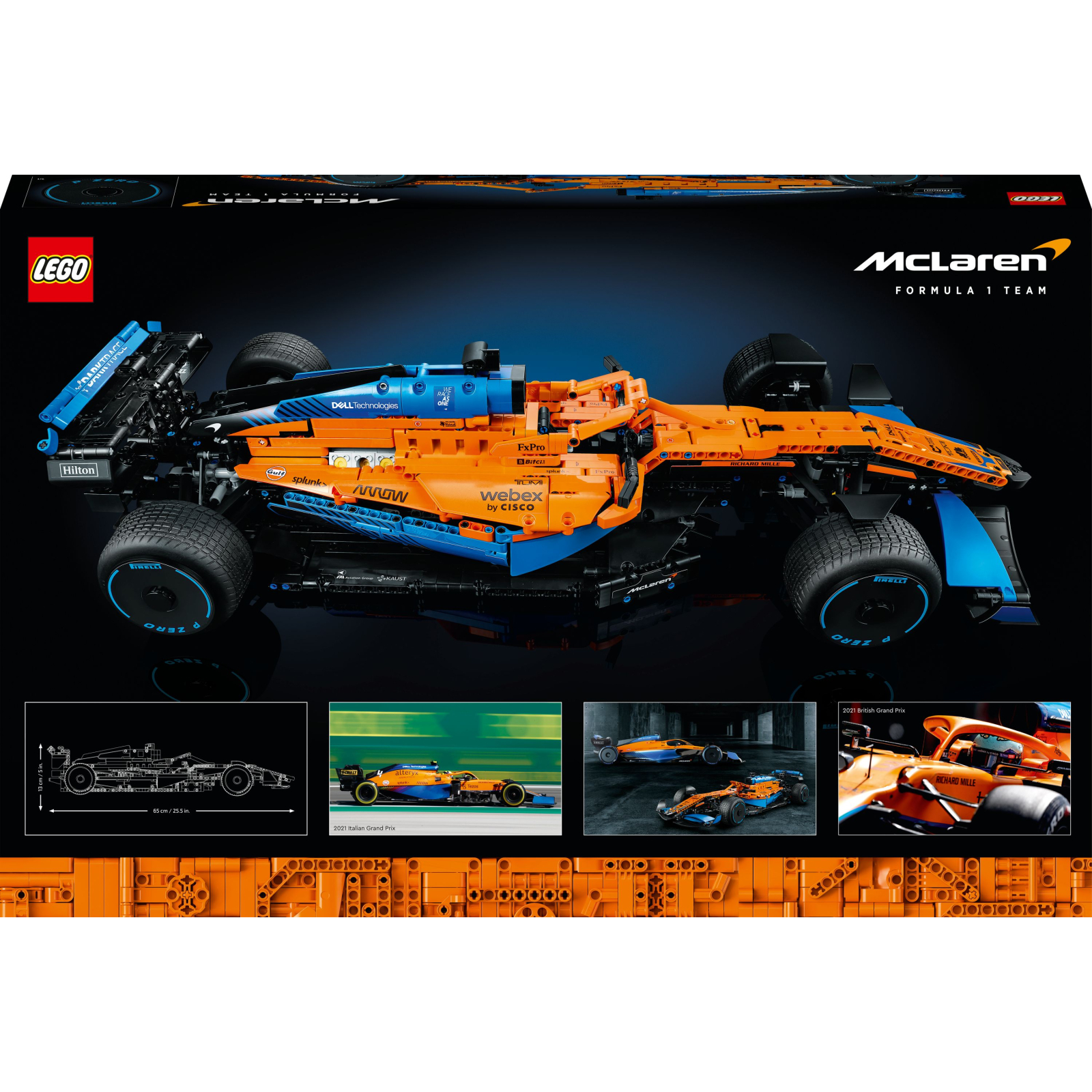 Конструктор LEGO Technic Гоночный автомобиль McLaren Formula 1 (42141) изображение 5