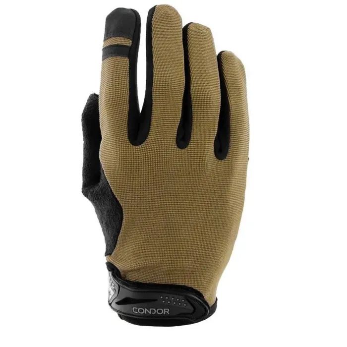 Фото - Тактическая одежда CONDOR Тактичні рукавички -Clothing Shooter Glove 9 Tan  228-003-09 (228-003-09)