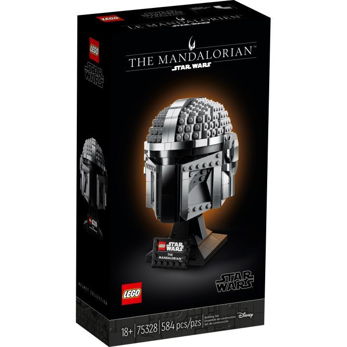 Конструктор LEGO Star Wars Шолом Мандалорца 584 деталі (75328) зображення 7