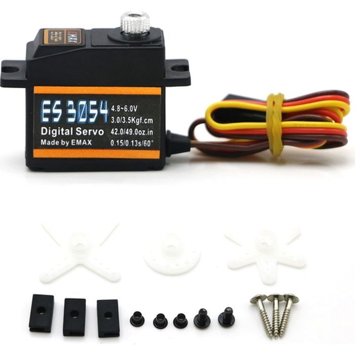 Сервопривід для дрона Emax Emax ES3054 Metal Gear Digital Servo (0102004012) зображення 2