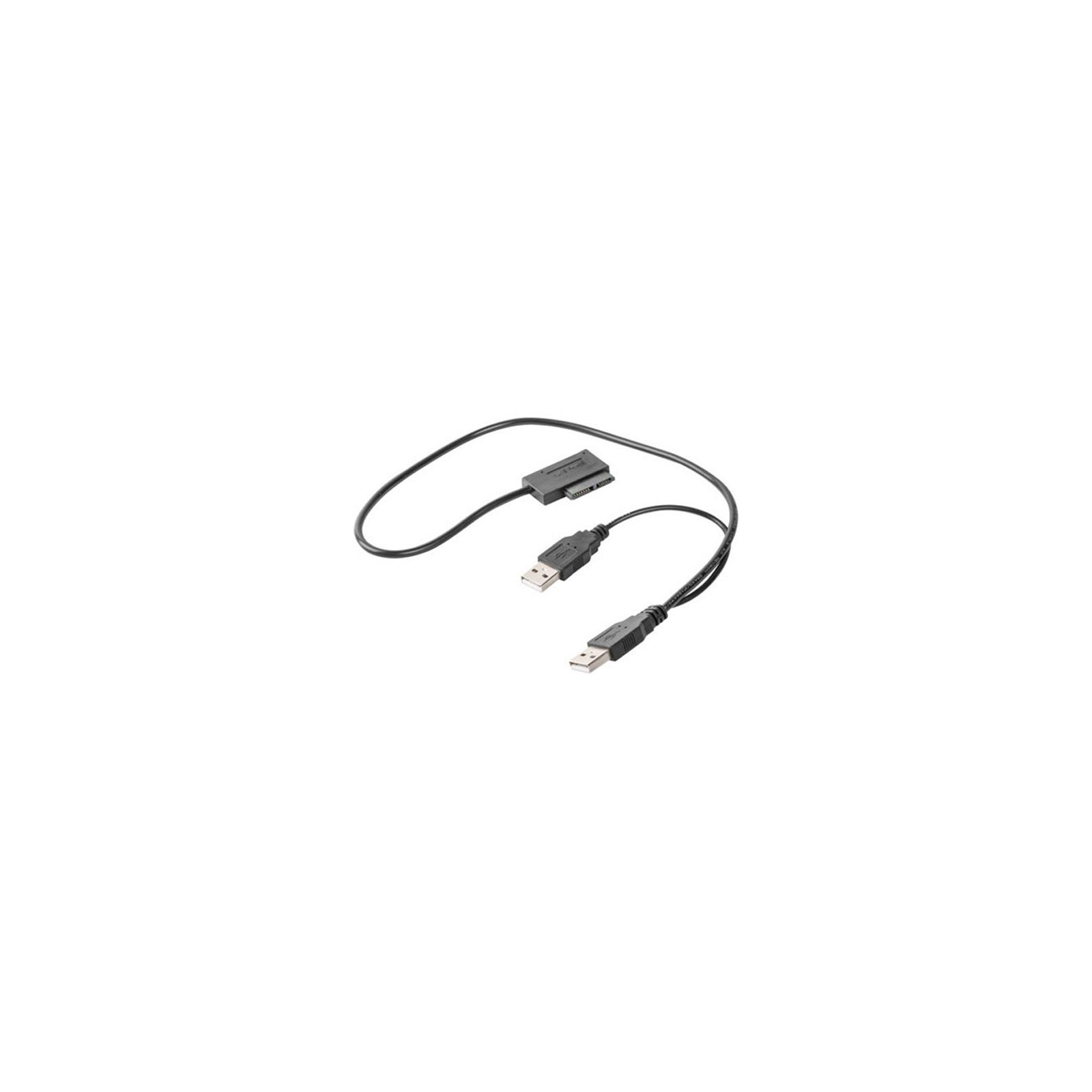 Переходник USB 2.0 to Slimline SATA 13 pin Cablexpert (A-USATA-01) изображение 2