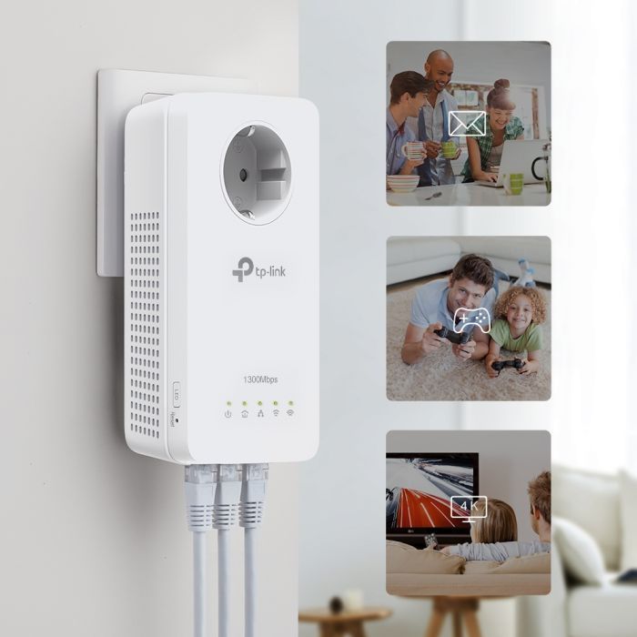 Адаптер Powerline TP-Link TL-WPA8631PKIT зображення 7