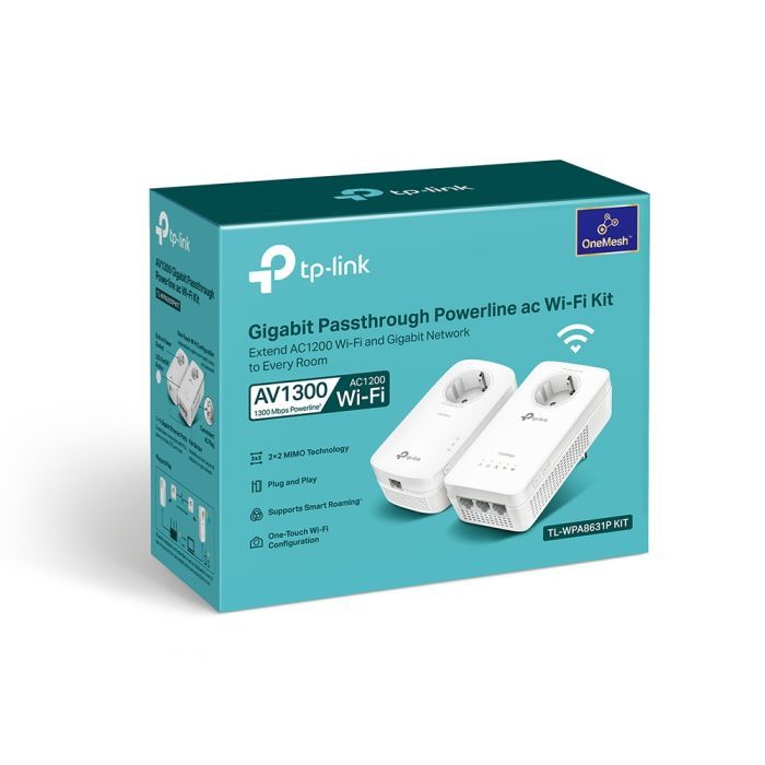 Адаптер Powerline TP-Link TL-WPA8631PKIT зображення 8