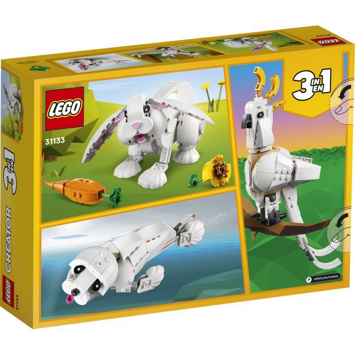 Конструктор LEGO Creator Белый кролик 258 деталей (31133) изображение 11