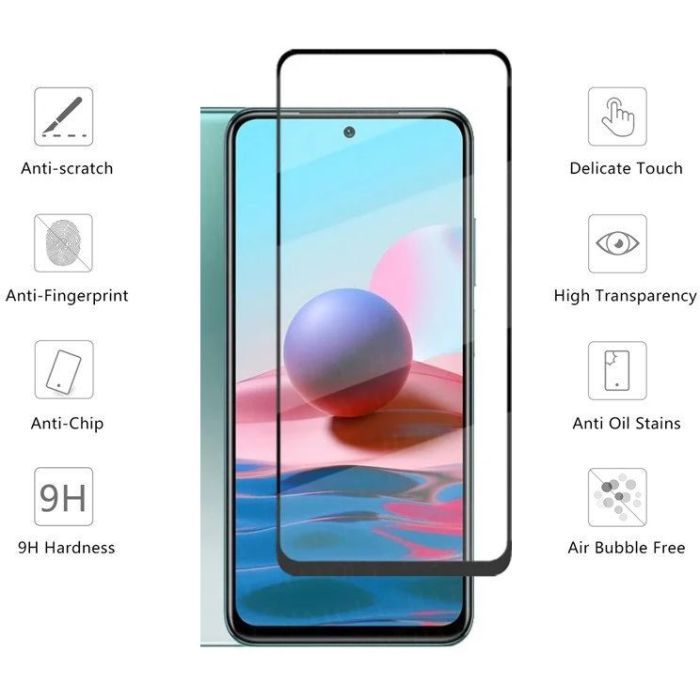 Скло захисне Drobak Xiaomi Redmi Note 10S (494906) зображення 2