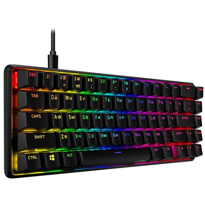 Клавиатура HyperX Alloy Origins 65 HX Red (4P5D6AX) изображение 2