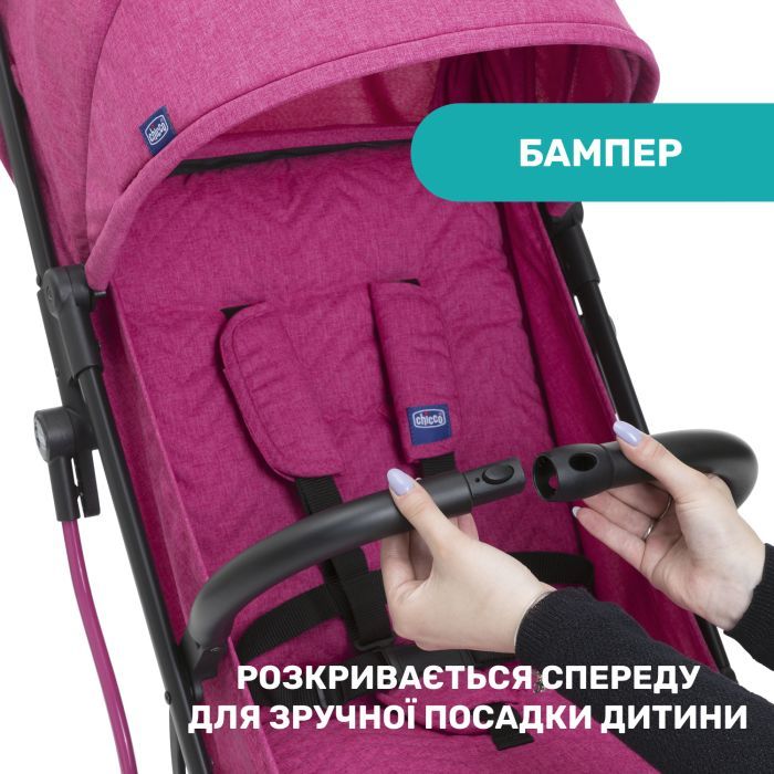 Коляска Chicco Trolley Me Сиреневая (79865.62) изображение 8