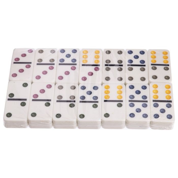 Настольная игра Johnshen Sports Домино (в металлической коробке) (IG-3974) изображение 2