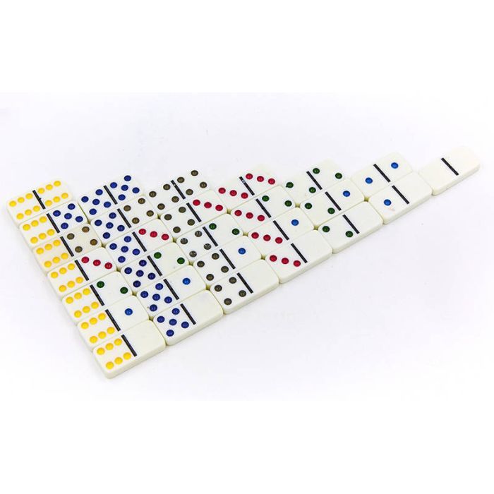 Настольная игра Johnshen Sports Домино (в металлической коробке) (IG-3974) изображение 5