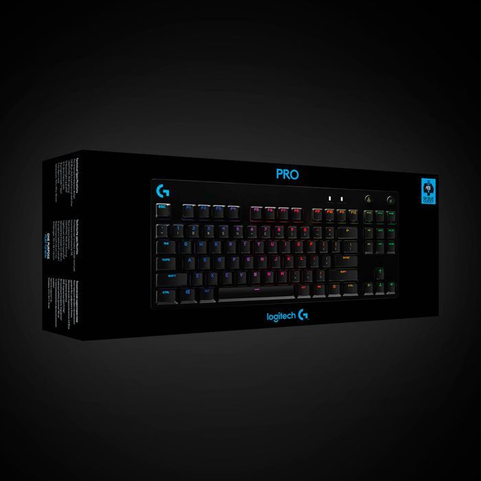 Клавиатура Logitech G PRO Mechanical Gaming USB UA Black (920-009392) изображение 8