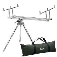 Подставка для удилища DAM Alu Rod Pod для 3 удилищ длина 68-109см (2900002)