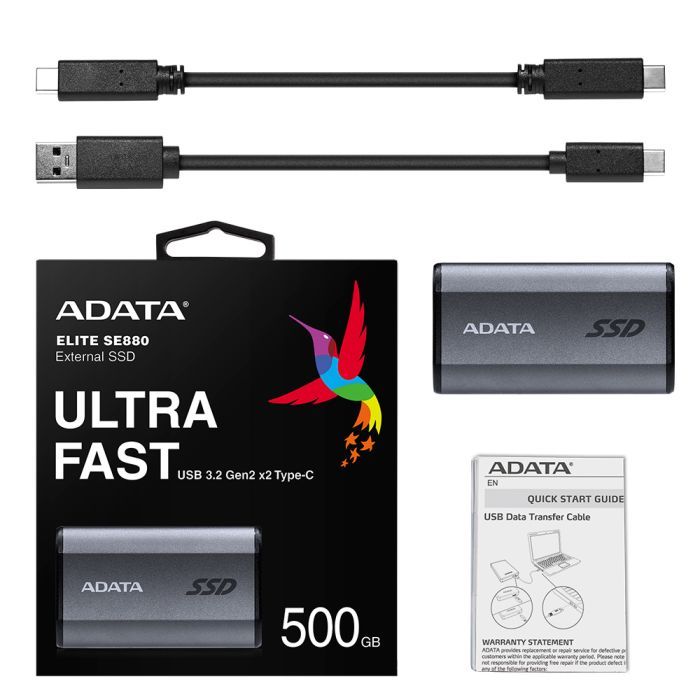 Накопичувач SSD USB 3.2 1TB ADATA (AELI-SE880-1TCGY) зображення 6