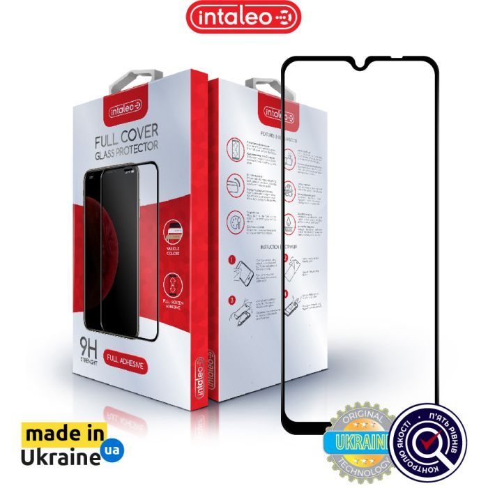 Стекло защитное Intaleo Full Glue Xiaomi Redmi 10C (1283126527173) изображение 2