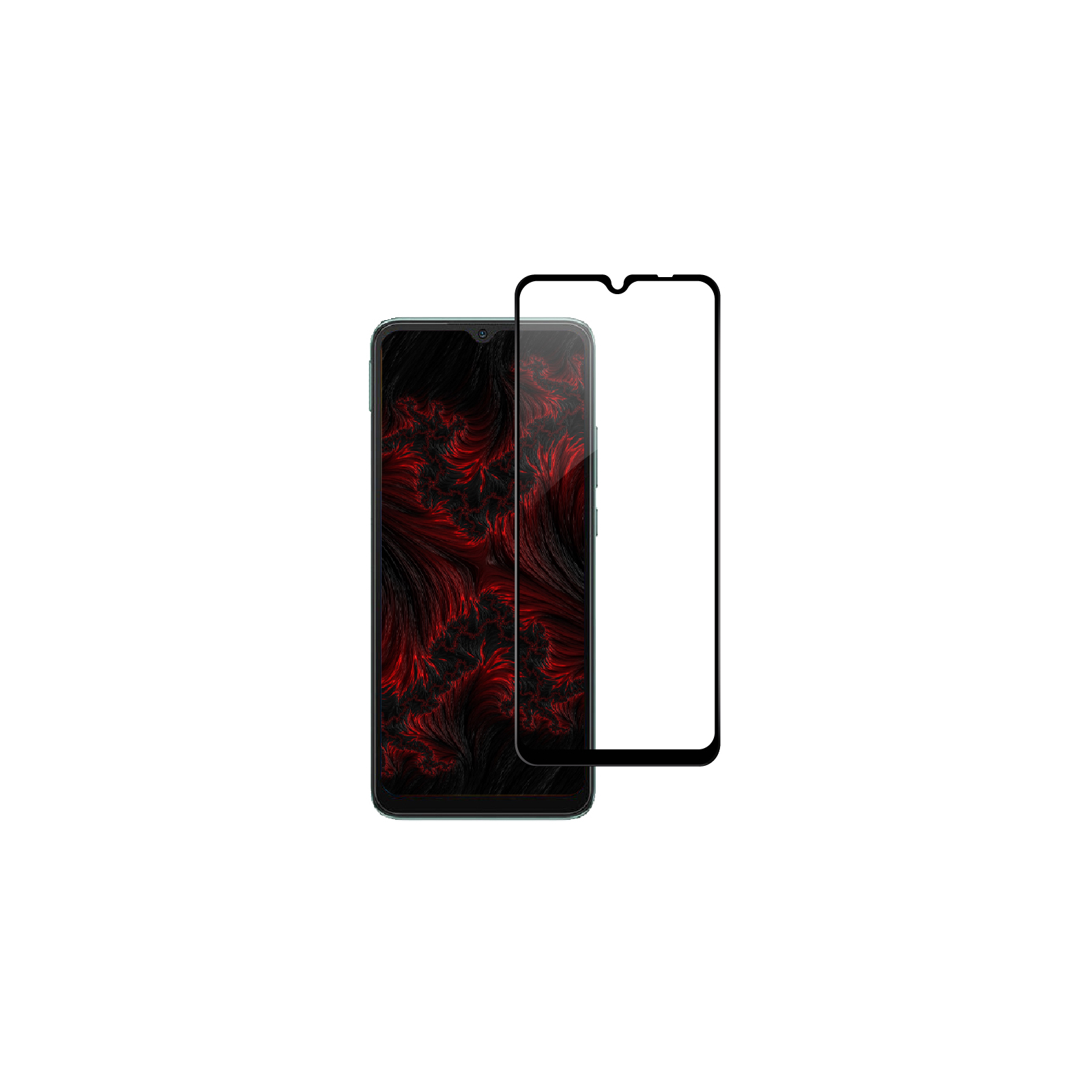 Стекло защитное Intaleo Full Glue Xiaomi Redmi 10C (1283126527173)