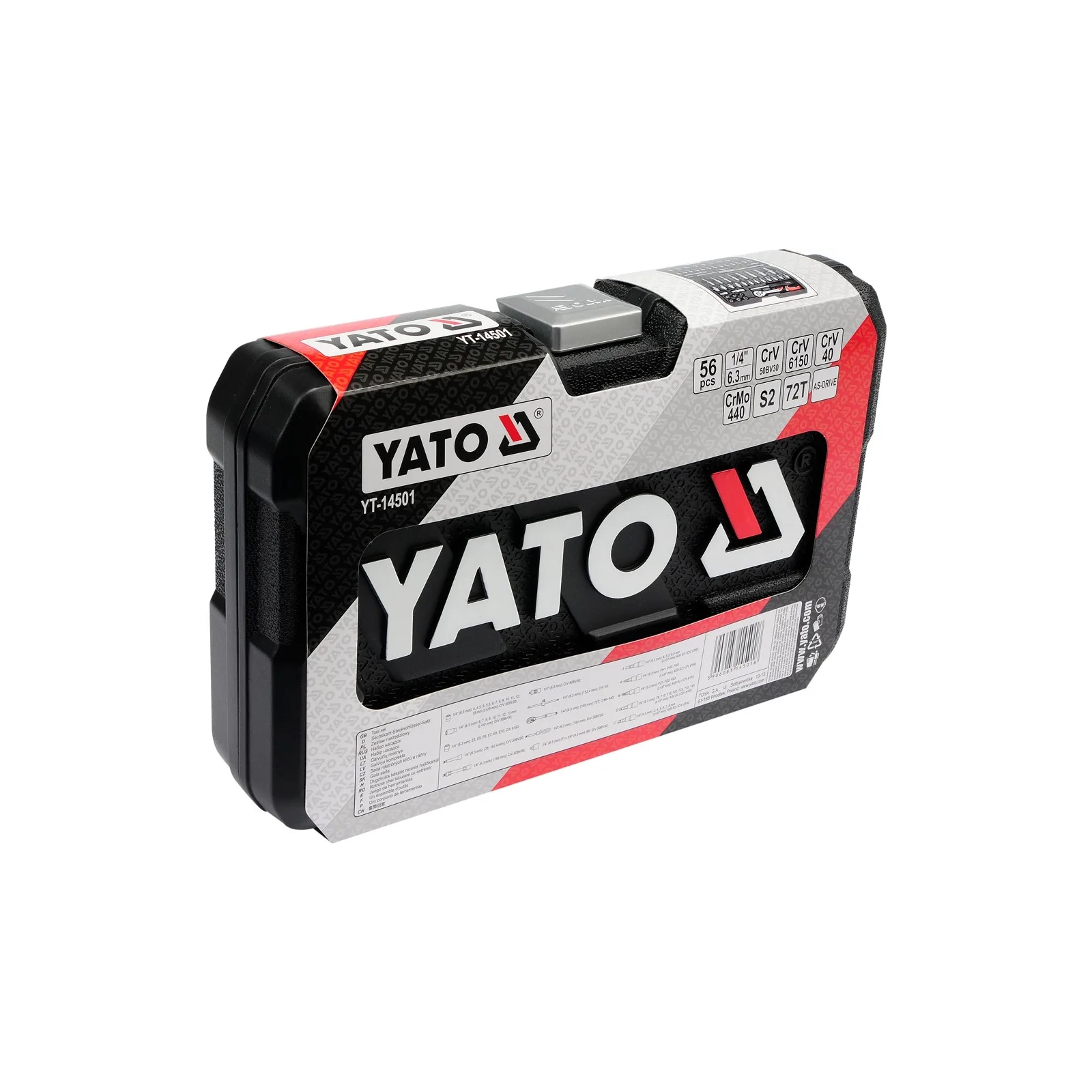Набір інструментів Yato YT-14501 зображення 4