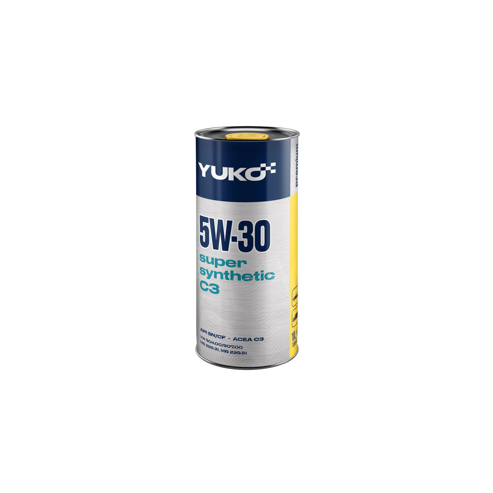 Моторное масло Yuko SUPER SYNTHETIC C3 5W-30 1л (4820070245653)