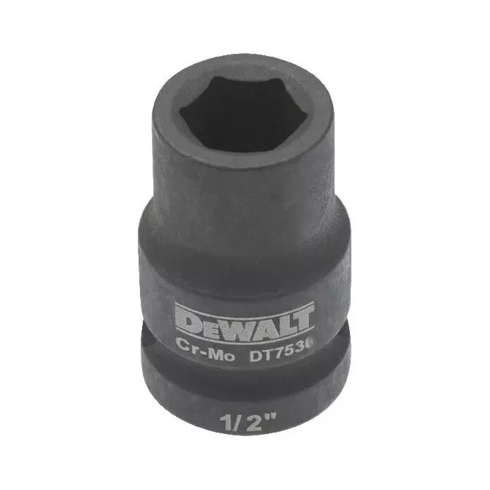 Головка торцевая DeWALT IMPACT ударная 1/2 х 19 мм (DT7537)