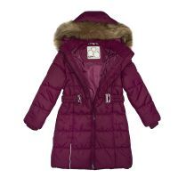 Пальто детское Huppa YACARANDA 12030030 бордовый 140 (4741468682891) изображение 4