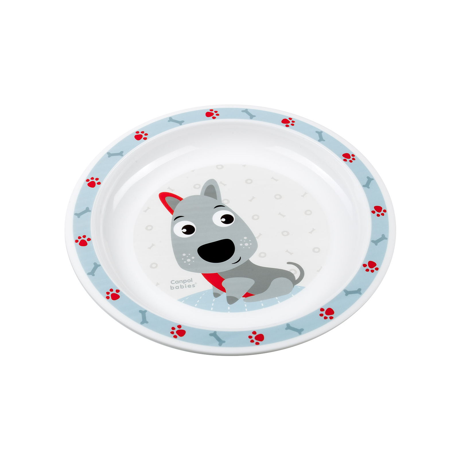 Набор детской посуды Canpol babies Cute Animals Птичка Красный 5 предметов (4/401_red) изображение 5