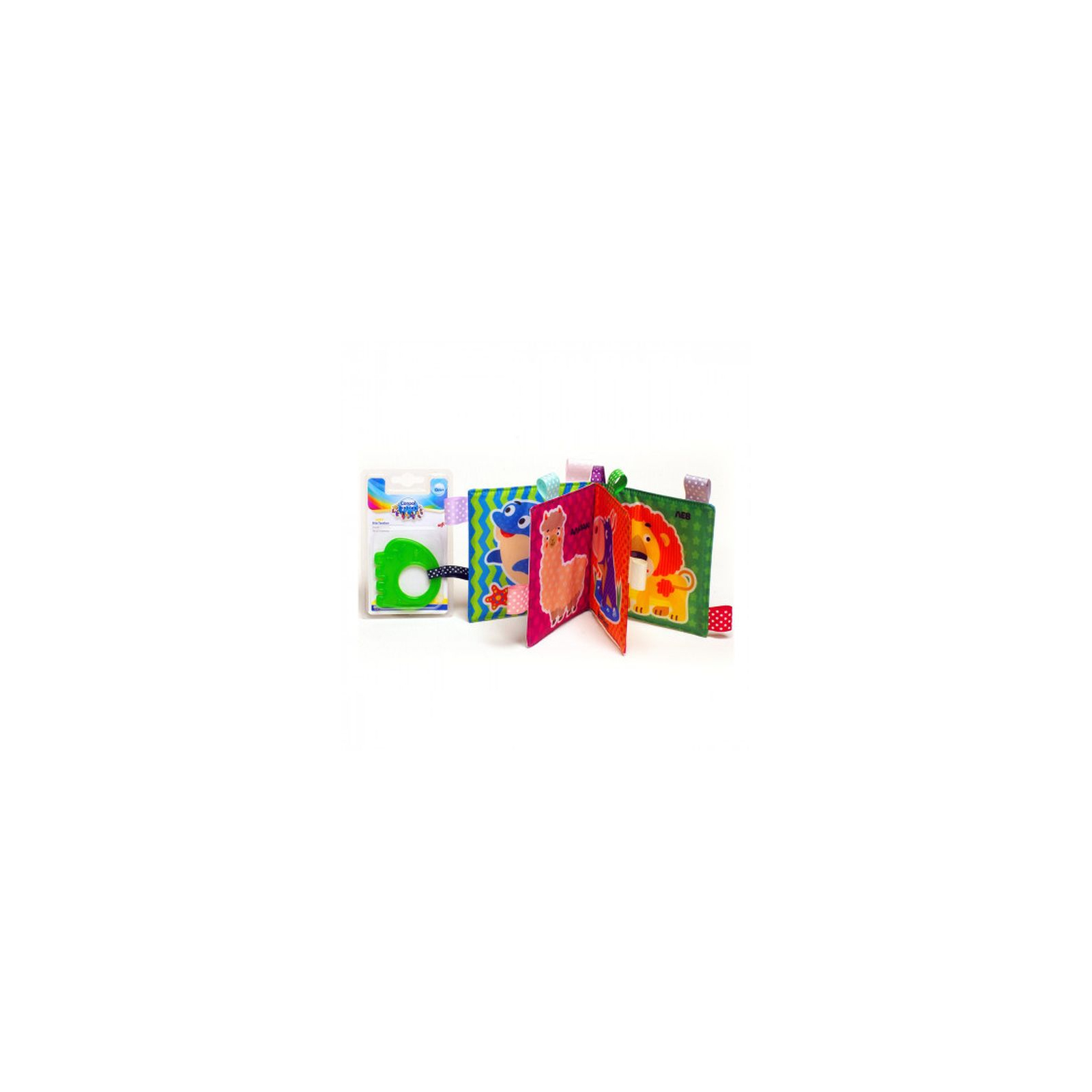 Развивающая игрушка Книжковий хмарочос Мягкая книга шуршалка: Леопардик (6102277) изображение 2