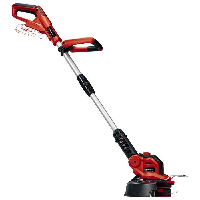 Тример садовий Einhell GE-CT 18/28 Li - Solo, PXC 18В, 28 см, волосінь 1.6 мм (без АКБ і ЗП) (3411242)