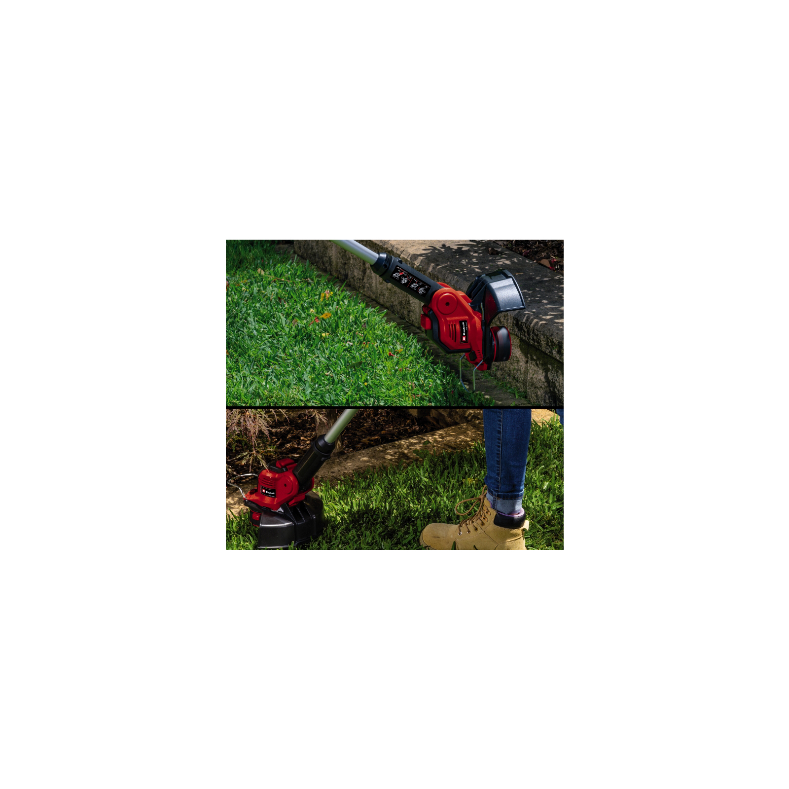Тример садовий Einhell GE-CT 18/28 Li - Solo, PXC 18В, 28 см, волосінь 1.6 мм (без АКБ і ЗП) (3411242) зображення 4