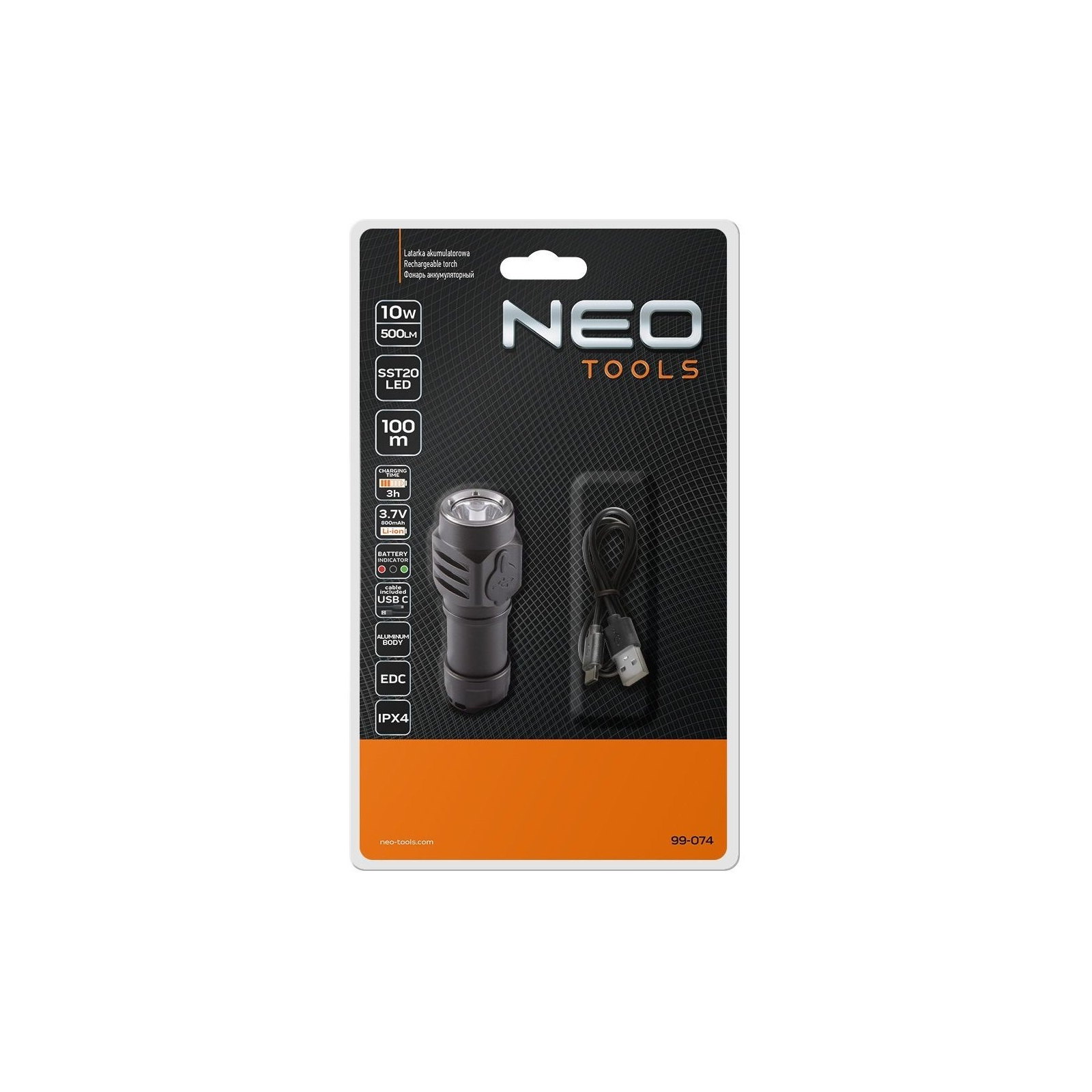 Ліхтар Neo Tools 99-074 зображення 4